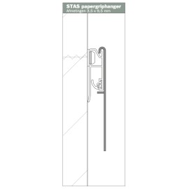 STAS Papergrip™ - Hanger set - Whiteboard hanging system