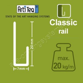 Artiteq glidfjäder rostfritt stål 3mm - 20kg