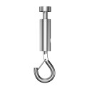 GeckoTeq Self-locking Loop Hook with safety Clip - 20kg