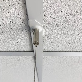 Morsetto a soffitto con sistema autobloccante GeckoTeq - 8 kg