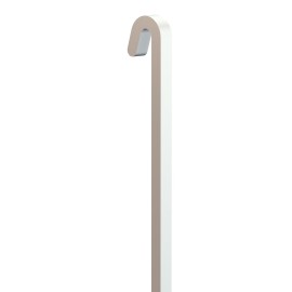 Artiteq 4x4mm U-Top Rod in acciaio inox - colore bianco