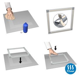 Artiteq Back Frame Photo Panel Suspension System - obelagd