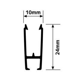 Artiteq Aufhängeklemme XPO Rail – 10 kg