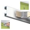 Artiteq Click Rail verniciabile bianco 150cm - 20kg