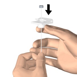 Artiteq Takklämma - Vit plast 1kg