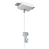 Artiteq System Ceiling clamp with 2 mt wire and mini hook - 4kg