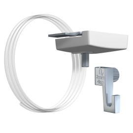 Morsetto da soffitto Artiteq System con cavo da 2 mt e mini gancio - 4kg