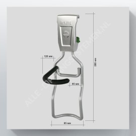 Sistema di sospensione per bicicletta GeckoTeq - Gancio per bicicletta verticale GSH11