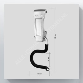 GeckoTeq Duratrax - (Broom) Stem S-Hook GSH20