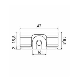 Artiteq Systeemplafondhanger wit – 4kg