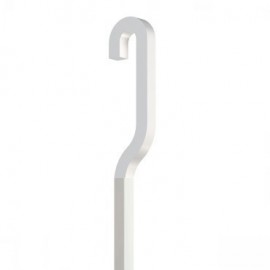 STAS drop ceiling hook for loop, white with 5kg bearing capacity - STAS  picture hanging systems