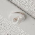 GeckoTeq zelfklevende plafond haak wit - 20mm