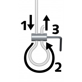 Artiteq Loop Maker forniklet (med 2 unbrakoskruer) - 10 kg