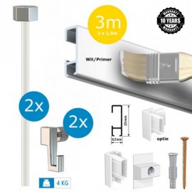 Click Rail Budget Pakket - 3 meter