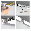 Click Rail White Budget Pack - 9 meters