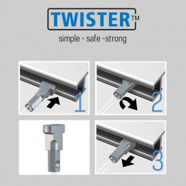 Artiteq 2,0mm Twister Stahldraht