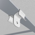 GeckoTeq Ceiling clip White Plastic - 5kg