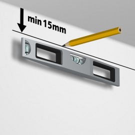 Artiteq Contour Rail Muurclip