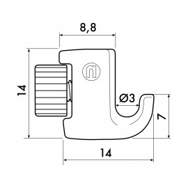 Newly H30 Micro Hook - 3kg