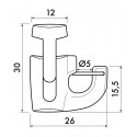 Newly gancio di sicurezza autobloccante H100 - 20 kg