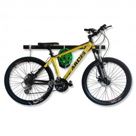 Fiets Ophangsysteem Set voor 1 Fiets & 2 Helmen - GSH118