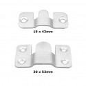 GeckoTeq Cleat Z Bar Ophang Bracket - per set van 2