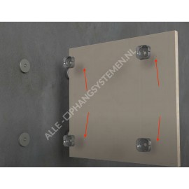 GeckoTeq Click Panel System Plast - Clamp