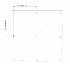 GeckoTeq Click Clip Paneel Connector Systeem Boor - 26mm