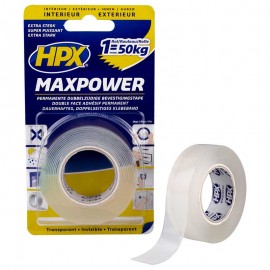 HPX Max Power Transparent - Doppelseitiges DiBond Klebeband