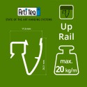 Artiteq Up Ceiling Rail Endkap - per set