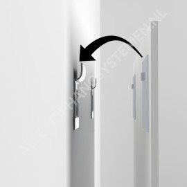 GeckoTeq Zelfklevende DiBond Glas Forex Spiegel Hanger- per 1