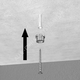 Geckoteq 1,5mm Stahldraht mit Nippel - 30kg