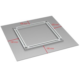 Rails DiBond autocollants Artiteq par pièce en 7 dimensions